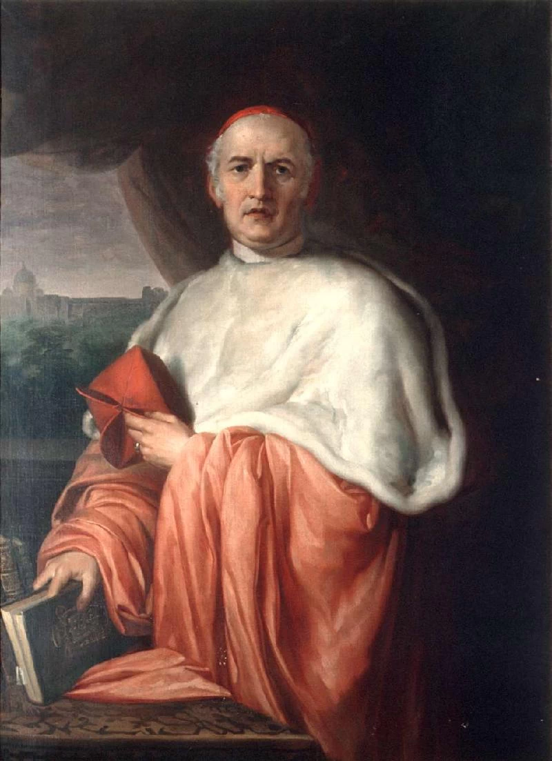 Ritratto del Cardinale Angelo Maj - Schilario, Bergamo
